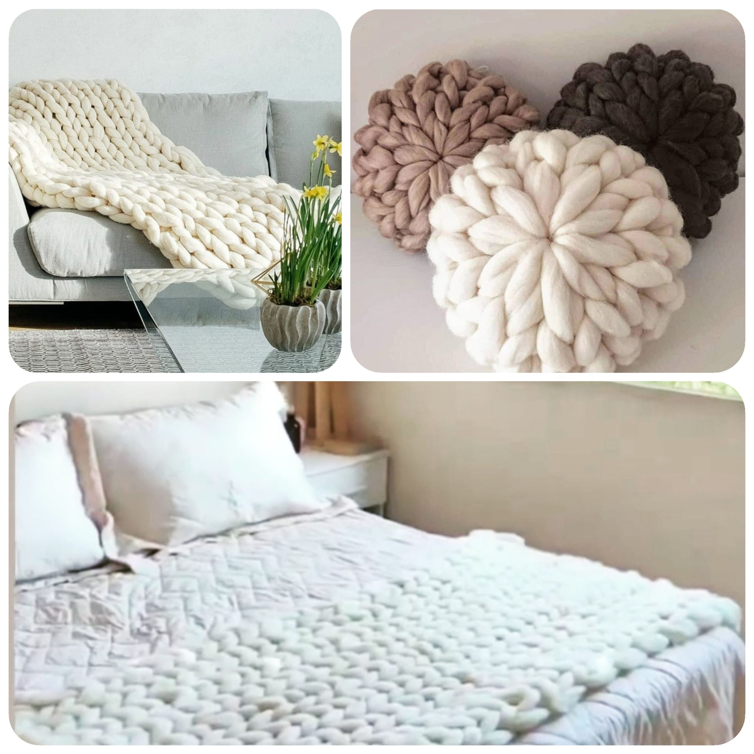 25/04 – MAXI MANTA DE LÃ MERINO - VELLÓN (MARISOL ROMERO) - Imagem 3